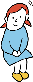 かんしゃの子のイラスト