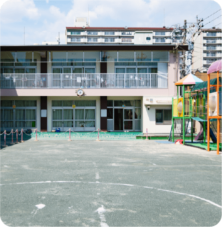 黄色い通園かばんの写真